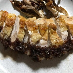 簡単ローストチキン、りんごのソースで♪ 